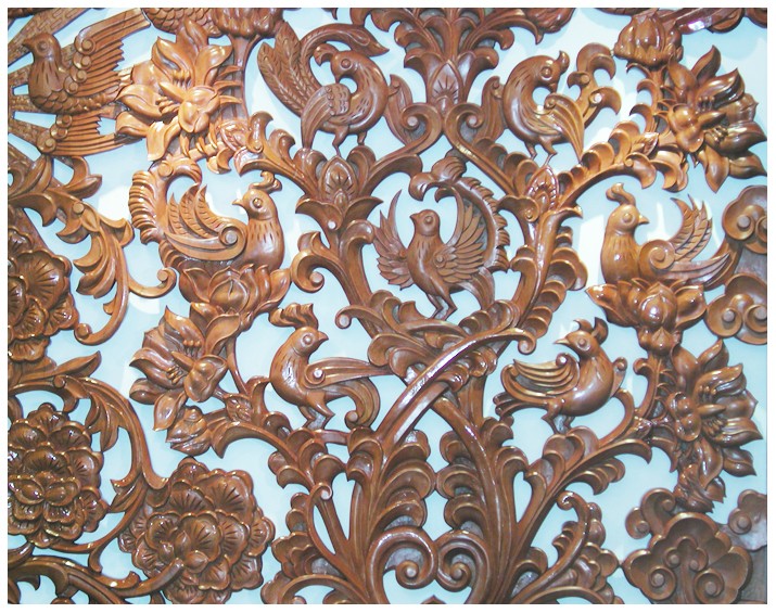 马光军 木雕 作品 中国驻德国大使馆 木雕装饰