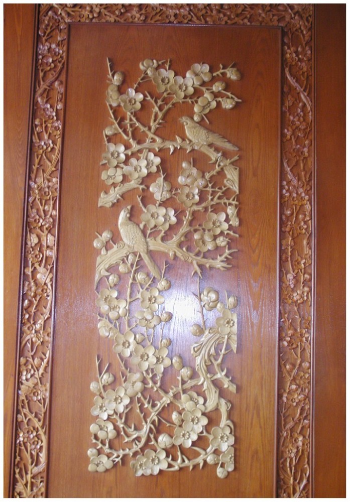 马光军 木雕 作品 中国驻德国大使馆 木雕装饰
